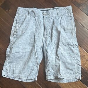 BKE Light Gray Flat Front Shorts